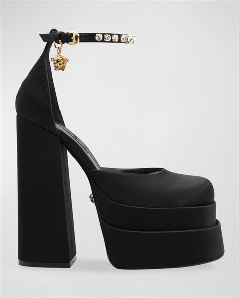 versace medusa platform dupes|versace medusa heels dupe.